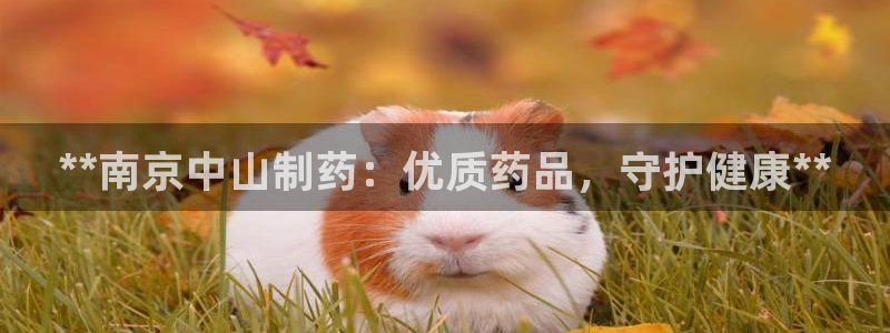 九游会老哥俱乐部交流社区：**南京中山制药：优质药品，守护健康**