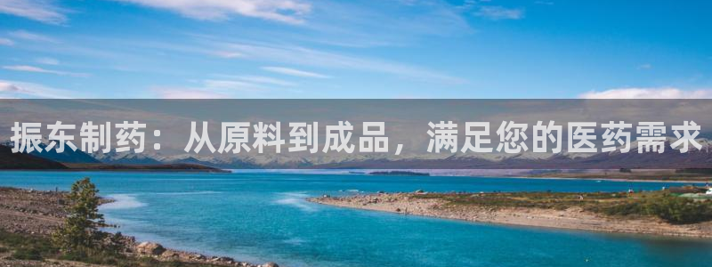 九游会老哥俱乐部必备的交流社区论坛：振东制药：从原料到成品，满足您的医药需求