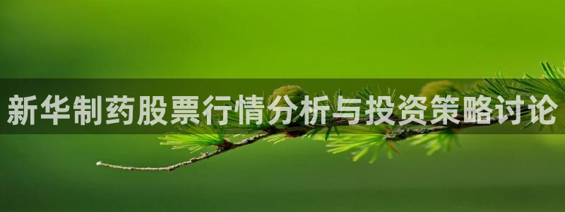 九游老哥俱乐部登录：新华制药股票行情分析与投资策略讨论