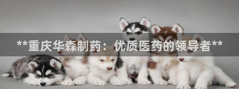 usdt九游会老哥俱乐部：**重庆华森制药：优质医药的领导者**