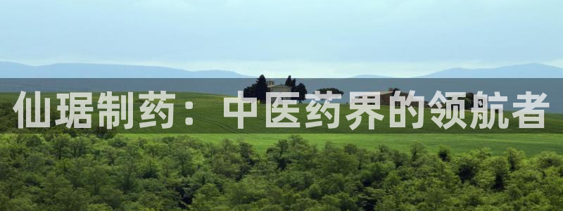 老哥俱乐部是干什么的啊：仙琚制药：中医药界的领航者