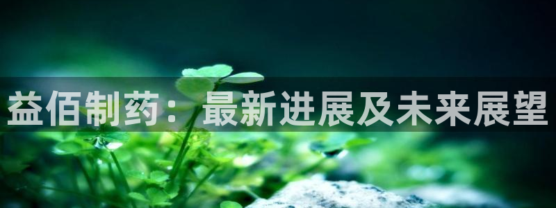 usdt九游会老哥俱乐部：益佰制药：最新进展及未来展望