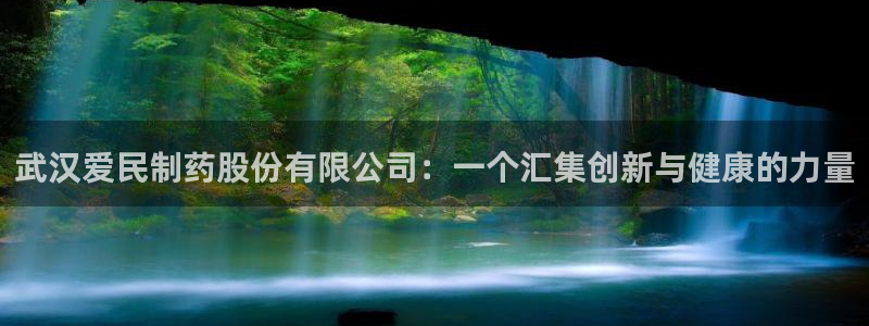 九游会老哥俱乐部官网首页：武汉爱民制药股份有限公司：一个汇集创新与健康的力量