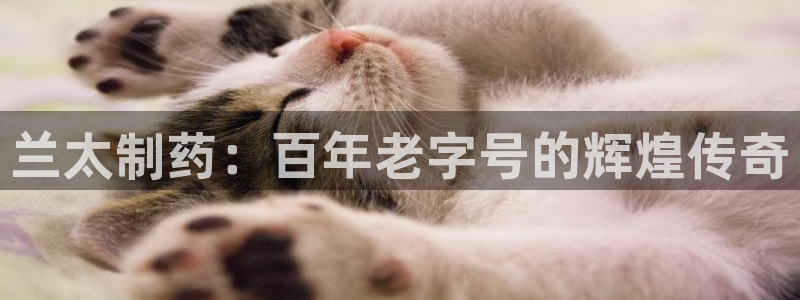 ag九游老哥俱乐部：兰太制药：百年老字号的辉煌传奇
